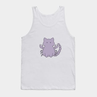 Scorpio Cat Zodiac Sign Tank Top